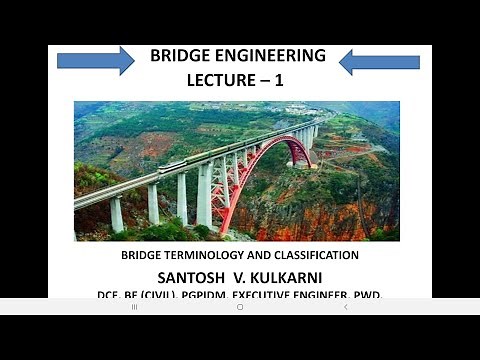 BRIDGE ENGINEERING LECTURE 1