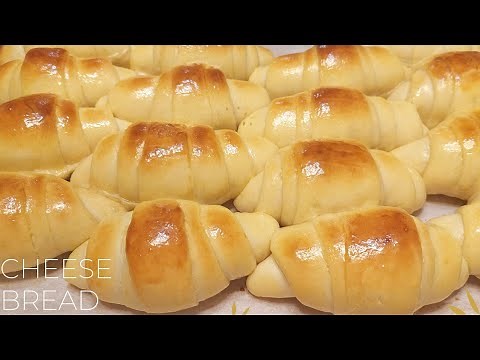 SOFT CHEESE ROLL BREAD /Filipino food creations