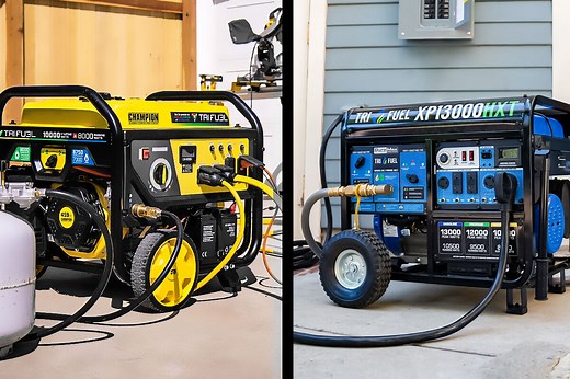 Reviews : Champion 100416 vs DuroMax HXT — Best Tri-Fuel Generator