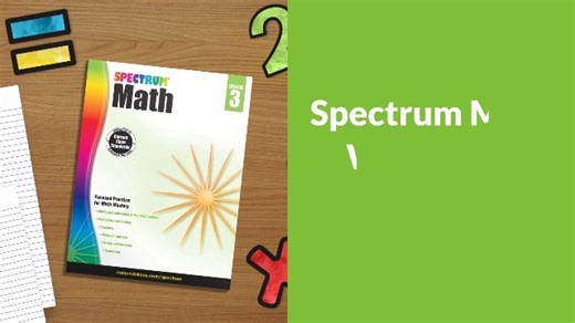 Watch Spectrum Math Workbook, Grade 3 on Amazon Live