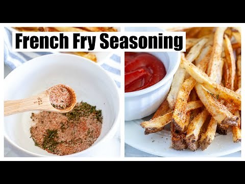 French Fry Seasoning // How to make french fry seasoning