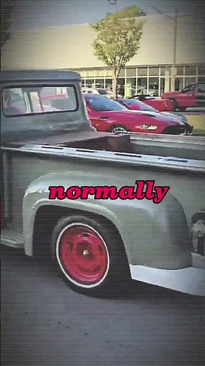 1959 Ford F100 Classic Pickup Truck Drive Backward