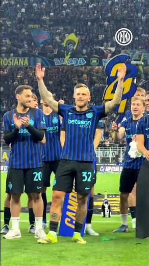 We haven’t forgotten to post Scudetto celebration videos today either 😎🖤💙