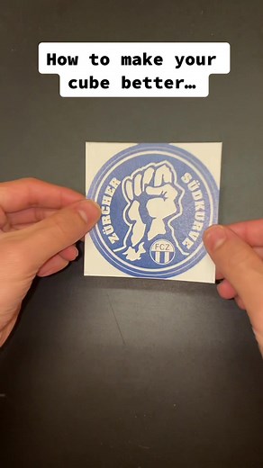 Fc Züri zeig was gaht🤍💙 @FC Zürich #cubingpanat #cubingarmy #cubing #speedcubing #simple #fcz