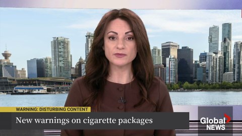 New warnings on cigarette packages