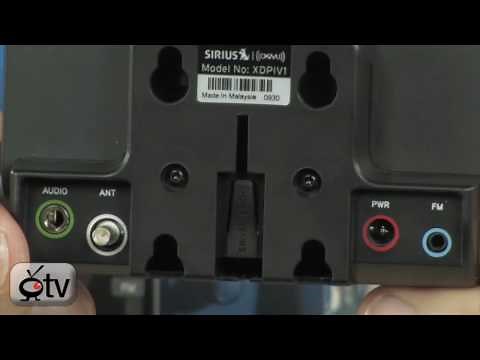 SIRIUS XM Onyx Dock & Play Radio