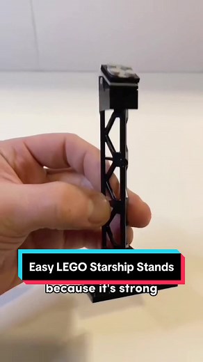 Reclaim some much-needed shelf space with this easy to build LEGO starship display stands! #lego #legocollector #tutorial #howto #display