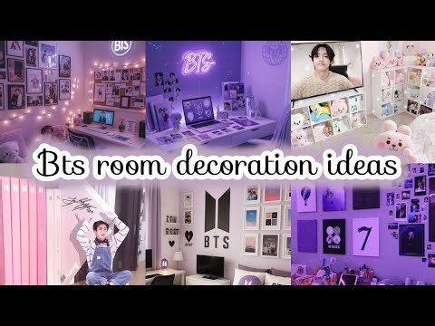 Bts Room Decoration Ideas💜💫✨️#bts #roomdecor