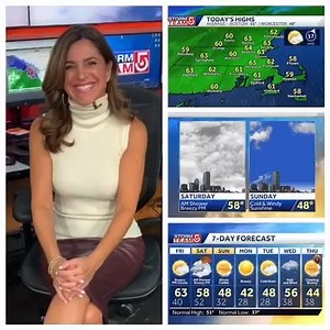9.5K views · 943 reactions | FRIDAY AM weather update ⤵️ Fog to partial sunshine ⛅️ today, breezy and mild in the 60°s. A few showers tonight-early Saturday with falling afternoon temperatures and a gusty wind. #WCVB | Cindy Fitzgibbon WCVB | Facebook