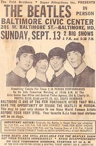 The Beatles live: Civic Center, Baltimore