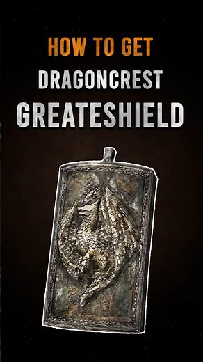 DRAGONCREST GREATESHIELD TALISMAN Location – Best Defense Talisman 💪 #eldenring #shorts