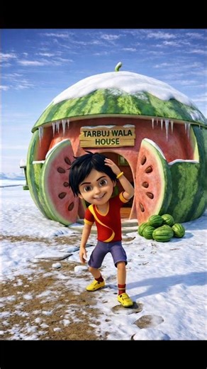 Shiva Shiva cartoon | Shiva Ka Watermelon House 🍉 #shivashiva #shivacartoon #rudra