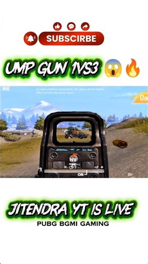 UMP9 GUN 1vs3 LIVNG MOP 😱🔥#pubg#bgmi#viral #shortvideo