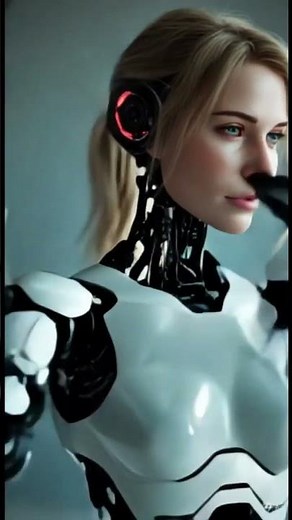 humanoid robot doing karate