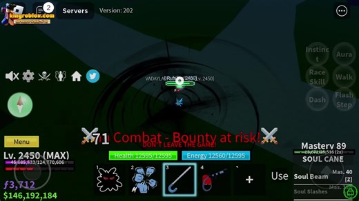 Combo acidium soul cane superhuman#roblox #bloxfruits #combo #roblox #bloxfruits