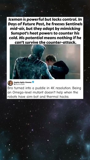 How Sentinels Defeated Iceman in X Men ❄️🔥