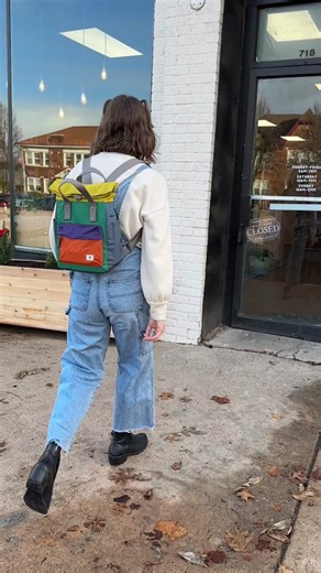 [gifted] I cannot WAIT to take this bag absolutely everywhere with me 😍 The Creative Waste Canfield B is the perfect everyday bag, adventure bag, or anything you need it to be! Sustainably made, adorable, and functional?! Sign me up 👏🏼 #heyori #orilondon #rokalondon #outdoorgear #adventuregear #backpacks #sustainability #recycled