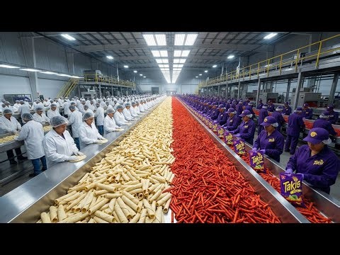 How Takis Are Made: Inside the Factory