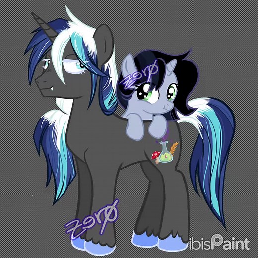King Sombra x Shining Armor Fan Art