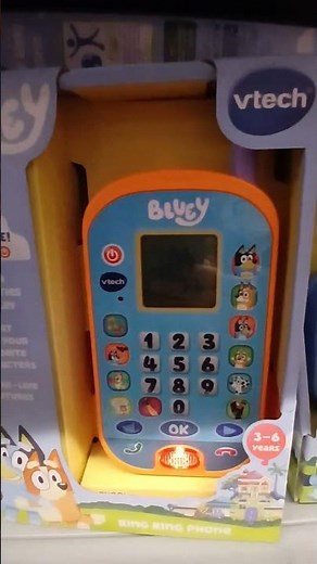 Bluey learning phone #vtech #bluey #satisfying #ytshorts
