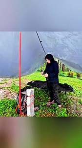 Trapped in a Thunderstorm | Solo Camping in Heavy Rain In this video, I experience an intense solo camping adventure after getting trapped in a powerful thunderstorm, with heavy rain pouring endlessly, strong winds shaking the tent, and thunder echoing through the forest, creating a raw and immersive atmosphere. As the storm slowly calms, I cook a simple yet comforting meal—fried rice—using basic camping gear, enjoying warmth and peace in the middle of the wild. When night falls, I relax surroun