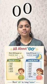 OO Sound Explained | Short oo & Long oo Words for Beginners