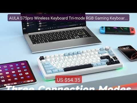 AULA S75pro Wireless Keyboard Tri-mode RGB Gaming Keyboard Hot... — Hot Deal 2026 | Limited Offer!