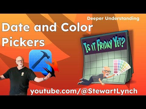 SwiftUI DatePicker and ColorPicker Deep Dive (Ranges, Styles, Optional Dates, UIKit Color Picker)