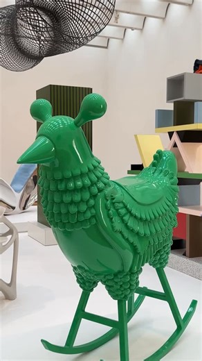 High Museum of Art on Instagram: "Pink goes well with green 🩷💚 Theodore Robinson (American, 1852–1896), The Lane,1893–1895, oil on canva, Gift of Miss Mary E. Haverty for the J. J. Haverty Collection,65.47. Jaime Hayon (Spanish, born 1974), designer Lanulfi Models and Molds, Italian, established 1981, fabricator, Green Chicken, 2008, lacquered fiberglass with metal base, Purchase with funds from the Decorative Arts Acquisition Trust, 2015.6."