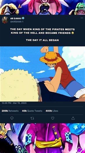 The Pirate Kings First Mate : Luffy Meets Zoro For The First Time #Luffy #zoro #onepiece