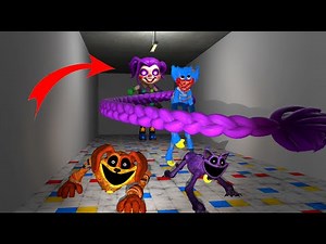 GMod Poppy Playtime 5 Player Runs From Monsters Lily Love Braids