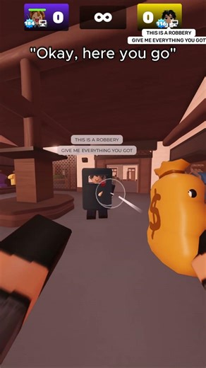 Bro really thought he could rob me 💀🙏 #shorts #gaming #roblox #rivals