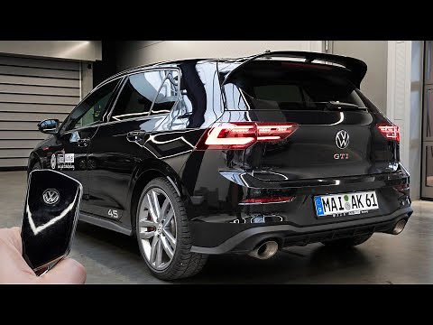 2022 VW Golf GTI Clubsport 45 R-Performance (300 HP) /// EXHAUST, START up & Interior