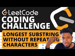 Doing a coding challenge LIVE: Longest Substring Without Repeating Characters!