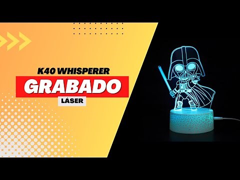 👉 HOW to use K40 Whisperer and Inkscape for LASER CUTTING ⚠️ ( 40W CO2 Laser )
