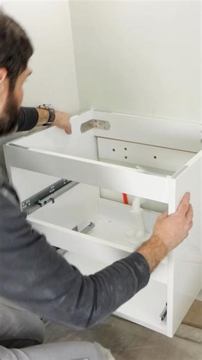 Consejos para gabinetes de tocador flotantes - #shorts #bathroomsink #bathroomremodel