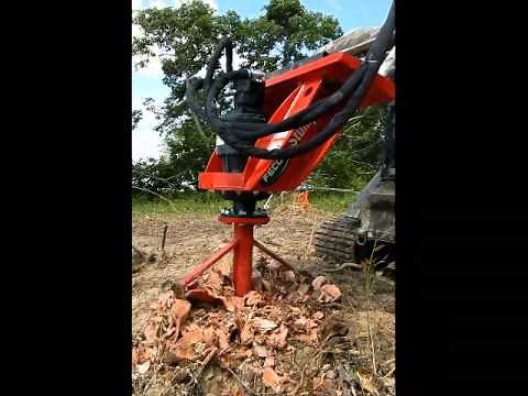 Stumpex Stump Grinder for Skid Steers