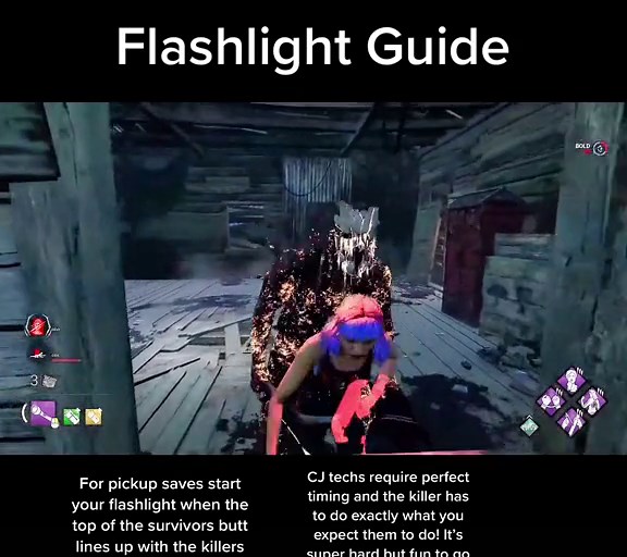 My complete guide for flashlights 🔦 #dbd #dbdtiktok #dbdclips #dbdvideos #dbdsurvivor #deadbydaylight #dbdkiller #twitch #twitchclips