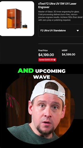 If You’re Shopping UV Lasers This Weekend, Watch This (xTool F2U UV)