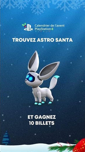 Saurez-vous trouver ASTRO Santa et le code pour avoir 10 tickets pour notre Calendrier de l'Avent ?