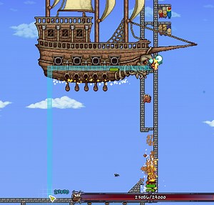 アクションゲームが苦手な人のためのTerraria Master 攻略 [12] Pirate Invasion と Goblin Army改