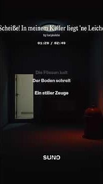 Scheiße ! In Meinem Keller Liegt 'Ne Leiche (Live/Energetic Version) #musik #musikentdecken #song