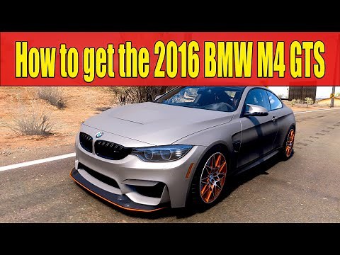 How to get the 2016 BMW M4 GTS in Forza Horizon 5
