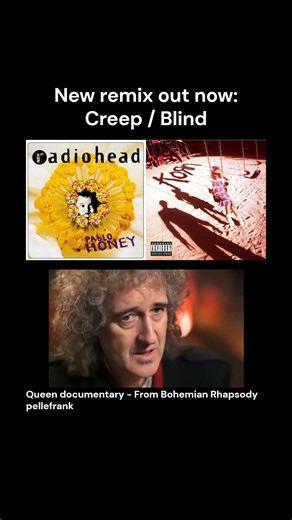 New mashup - Creep / Blind (‪@Radiohead‬ / ‪@kornchannel‬) #remixshorts #musicmashup #radiohead #korn