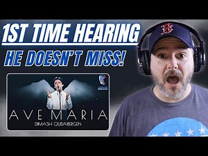Dimash Performs Ave Maria at New Wave | First Time Hearing This Masterpiece