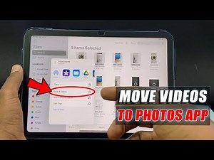 How to Save Video from Files App to Gallery in iPad (2025)