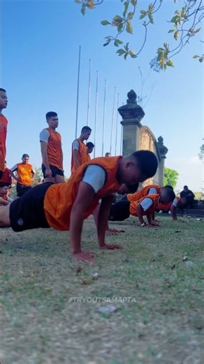 SAMAPTA Fitness Test Trial Program Garuda #tryout #samapta #tarunagaruda #garuda