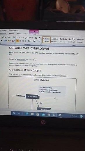 SAP ABAP web dynpro