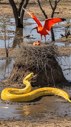 Monkey Saved The Life OF Scarlet From Phyton #ai#rescue#shorts