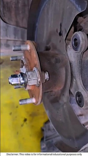 Wheel Stud Installation | Step by Step Car Repair Guide 🔧🚙 #shortsfeed #mechanic